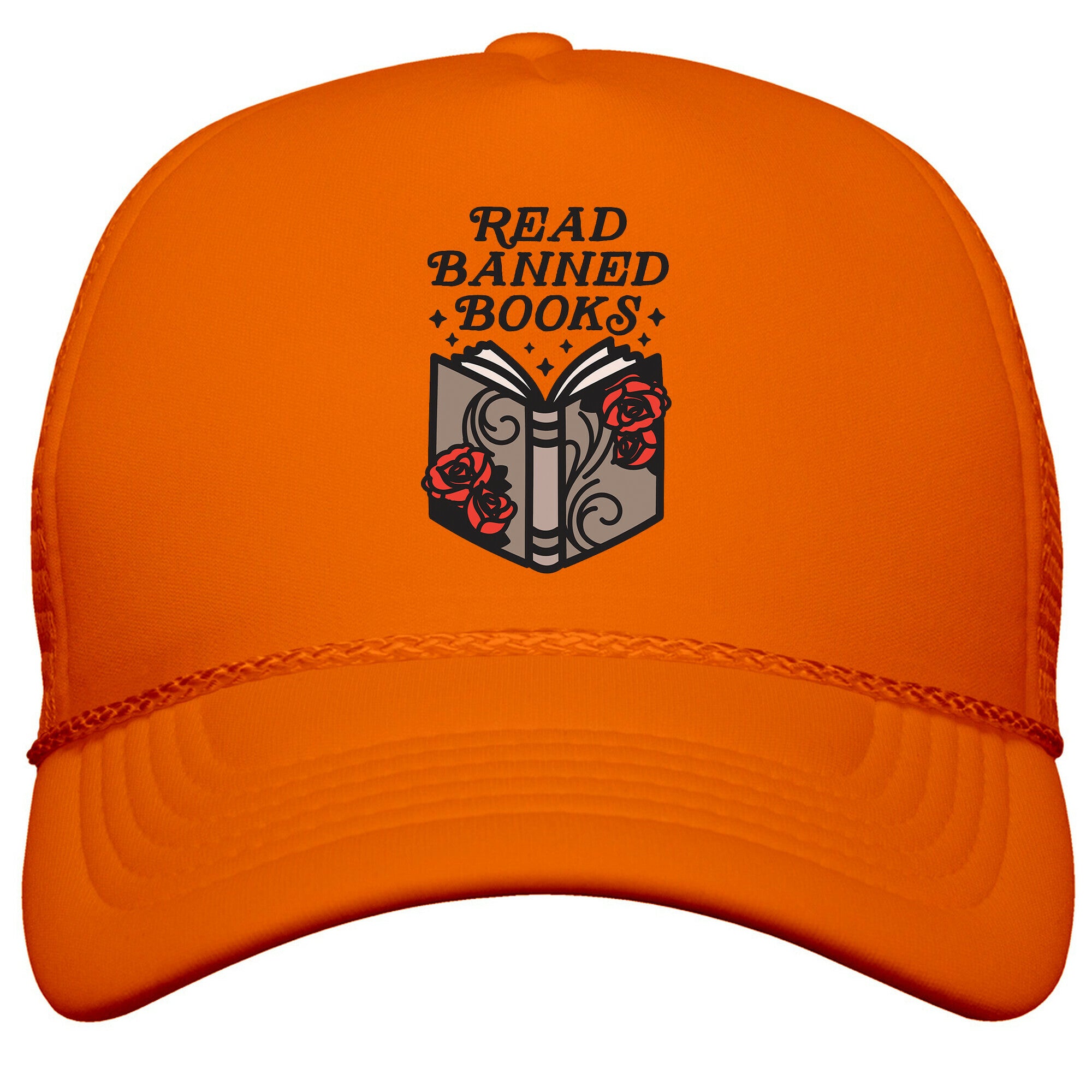 Read Banned Books Snapback Trucker Hat